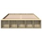 vidaXL Giroletto Rovere Sonoma 160x200 cm in Legno Multistrato vidaXL Giroletto Rovere Sonoma 160x200 cm in Legno Multistrato