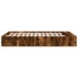 vidaXL Giroletto Rovere Fumo 160x200 cm in Legno Multistrato vidaXL Giroletto Rovere Fumo 160x200 cm in Legno Multistrato