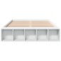 vidaXL Giroletto Bianco 140x190 cm in Legno Multistrato vidaXL Giroletto Bianco 140x190 cm in Legno Multistrato