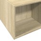 vidaXL Giroletto Rovere Sonoma 135x190 cm in Legno Multistrato vidaXL Giroletto Rovere Sonoma 135x190 cm in Legno Multistrato