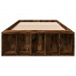 vidaXL Giroletto Rovere Fumo 90x200 cm in Legno Multistrato vidaXL Giroletto Rovere Fumo 90x200 cm in Legno Multistrato