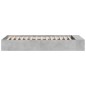 vidaXL Giroletto Grigio Cemento 100x200 cm in Legno Multistrato vidaXL Giroletto Grigio Cemento 100x200 cm in Legno Multistrato