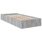 vidaXL Giroletto Grigio Sonoma 75x190 cm in Legno Multistrato vidaXL Giroletto Grigio Sonoma 75x190 cm in Legno Multistrato