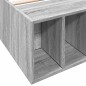 vidaXL Giroletto Grigio Sonoma 75x190 cm in Legno Multistrato vidaXL Giroletto Grigio Sonoma 75x190 cm in Legno Multistrato