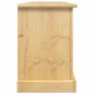 vidaXL Scarpiera Corona 99x32x47 cm in Legno Massello di Pino vidaXL Scarpiera Corona 99x32x47 cm in Legno Massello di Pino
