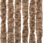 vidaXL Tenda Antimosche Beige e Marrone Scuro 118x220 cm in Ciniglia vidaXL Tenda Antimosche Beige e Marrone Scuro 118x220 cm in Ciniglia