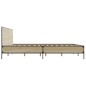 vidaXL Giroletto Rovere Sonoma 200x200 cm Legno Multistrato e Metallo vidaXL Giroletto Rovere Sonoma 200x200 cm Legno Multistrato e Metallo