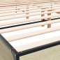 vidaXL Giroletto Rovere Sonoma 200x200 cm Legno Multistrato e Metallo vidaXL Giroletto Rovere Sonoma 200x200 cm Legno Multistrato e Metallo