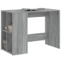 vidaXL Scrivania Grigio Sonoma 102x50x75 cm in Legno Multistrato vidaXL Scrivania Grigio Sonoma 102x50x75 cm in Legno Multistrato