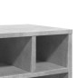 vidaXL Supporto per Stampante con Ruote Grigio Cemento 41x32x48 cm vidaXL Supporto per Stampante con Ruote Grigio Cemento 41x32x48 cm