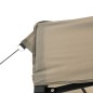 vidaXL Tendone per Feste Pieghevole Pop-Up con 4 Pareti Tortora vidaXL Tendone per Feste Pieghevole Pop-Up con 4 Pareti Tortora