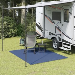 vidaXL Tappeto da Tenda Blu 2,5x2 m