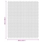 vidaXL Tappeto da Tenda Blu 2,5x2 m