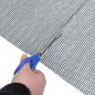 vidaXL Tappeto da Tenda Grigio Chiaro 2,5x2 m