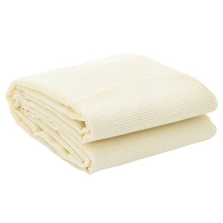 vidaXL Tappeto da Tenda Crema 5x3 m