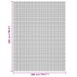 vidaXL Tappeto da Tenda Crema 5x3 m vidaXL Tappeto da Tenda Crema 5x3 m