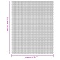 vidaXL Tappeto da Tenda Crema 4x2 m vidaXL Tappeto da Tenda Crema 4x2 m