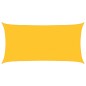 vidaXL Vela Parasole 160 g/m² Rettangolare Giallo 2x3,5 m in HDPE