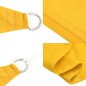 vidaXL Vela Parasole 160 g/m² Rettangolare Giallo 2x3,5 m in HDPE