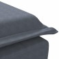 vidaXL Chaise Longue Massaggi con Capezzale Grigio Scuro in Velluto vidaXL Chaise Longue Massaggi con Capezzale Grigio Scuro in Velluto