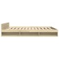 vidaXL Giroletto Cassetti Rovere Sonoma 200x200 cm Legno Multistrato vidaXL Giroletto Cassetti Rovere Sonoma 200x200 cm Legno Multistrato