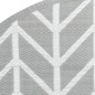 vidaXL Tappeto da Esterno Grigio Ø200 cm in PP vidaXL Tappeto da Esterno Grigio Ø200 cm in PP