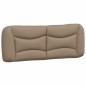 vidaXL Letto con Materasso Cappuccino 140x200cm Similpelle vidaXL Letto con Materasso Cappuccino 140x200cm Similpelle