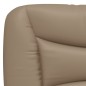 vidaXL Letto con Materasso Cappuccino 140x200cm Similpelle vidaXL Letto con Materasso Cappuccino 140x200cm Similpelle