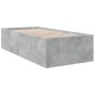 vidaXL Giroletto Grigio Cemento 75x190 cm in Legno Multistrato vidaXL Giroletto Grigio Cemento 75x190 cm in Legno Multistrato