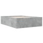 vidaXL Giroletto Grigio Cemento 140x190 cm in Legno Multistrato