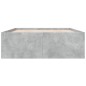 vidaXL Giroletto Grigio Cemento 140x190 cm in Legno Multistrato