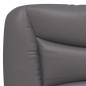 vidaXL Letto con Materasso Grgio 80x200 cm in Similpelle