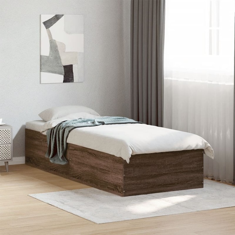 vidaXL Giroletto Rovere Marrone 100x200 cm in Legno Multistrato vidaXL Giroletto Rovere Marrone 100x200 cm in Legno Multistrato