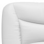 vidaXL Letto con Materasso Nero e Bianco 90x200 cm in Similpelle vidaXL Letto con Materasso Nero e Bianco 90x200 cm in Similpelle