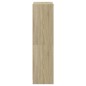 vidaXL Credenza con Ante Rovere Sonoma 68x37x142 cm Legno Multistrato vidaXL Credenza con Ante Rovere Sonoma 68x37x142 cm Legno Multistrato