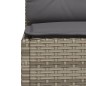 vidaXL Set Divano da Giardino 8 pz con Cuscini Grigio in Polyrattan vidaXL Set Divano da Giardino 8 pz con Cuscini Grigio in Polyrattan