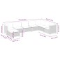 vidaXL Set Divano da Giardino 8 pz con Cuscini Grigio in Polyrattan vidaXL Set Divano da Giardino 8 pz con Cuscini Grigio in Polyrattan