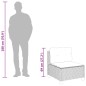 vidaXL Set Divano da Giardino 8 pz con Cuscini Grigio in Polyrattan vidaXL Set Divano da Giardino 8 pz con Cuscini Grigio in Polyrattan