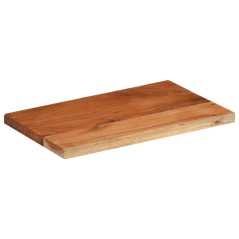 vidaXL Piano per Tavolo 40x20x2,5cm Rettangolare Legno Massello Acacia