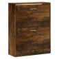 Scarpiera Rovere Fumo 63x24x81 cm in Legno Multistrato Scarpiera Rovere Fumo 63x24x81 cm in Legno Multistrato