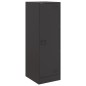 vidaXL Credenza Nera 34,5x39x107 cm in Acciaio vidaXL Credenza Nera 34,5x39x107 cm in Acciaio