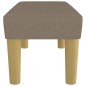 Panca Tortora 70x30x30 cm in Tessuto Panca Tortora 70x30x30 cm in Tessuto