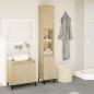 vidaXL Armadietto da Bagno Rovere Sonoma 30x30x190cm Legno Multistrato vidaXL Armadietto da Bagno Rovere Sonoma 30x30x190cm Legno Multistrato