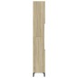 vidaXL Armadietto da Bagno Rovere Sonoma 30x30x190cm Legno Multistrato vidaXL Armadietto da Bagno Rovere Sonoma 30x30x190cm Legno Multistrato