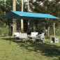 vidaXL Telone da Campeggio Blu 500x294 cm Impermeabile vidaXL Telone da Campeggio Blu 500x294 cm Impermeabile