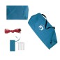vidaXL Telone da Campeggio Blu 500x294 cm Impermeabile vidaXL Telone da Campeggio Blu 500x294 cm Impermeabile