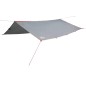 vidaXL Telone da Campeggio Grigio/Arancione 400x294 cm Impermeabile vidaXL Telone da Campeggio Grigio/Arancione 400x294 cm Impermeabile