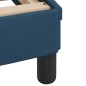 vidaXL Letto con Materasso Blu 140x200 cm in Tessuto vidaXL Letto con Materasso Blu 140x200 cm in Tessuto