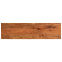 vidaXL Piano per Tavolo 120x20x2,5 Rettangolare Legno Massello Acacia