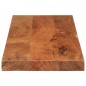 vidaXL Piano per Tavolo 120x20x2,5 Rettangolare Legno Massello Acacia